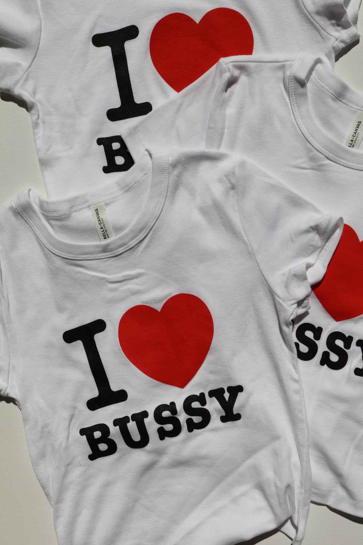 I <3 BUSSY BABY TEE