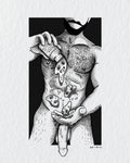 Slime Enhancement is a digital print artwork by @tattoo.kev and @bussytats